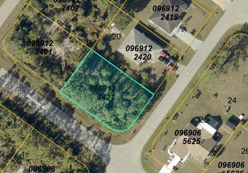 Property photo for LOT 21 ARMOUR TERRACE, North Port, FL