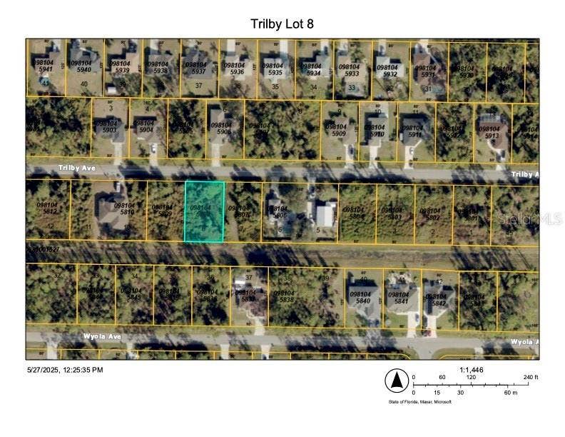 Property photo for LOT 8 TRILBY AVENUE, North Port, FL