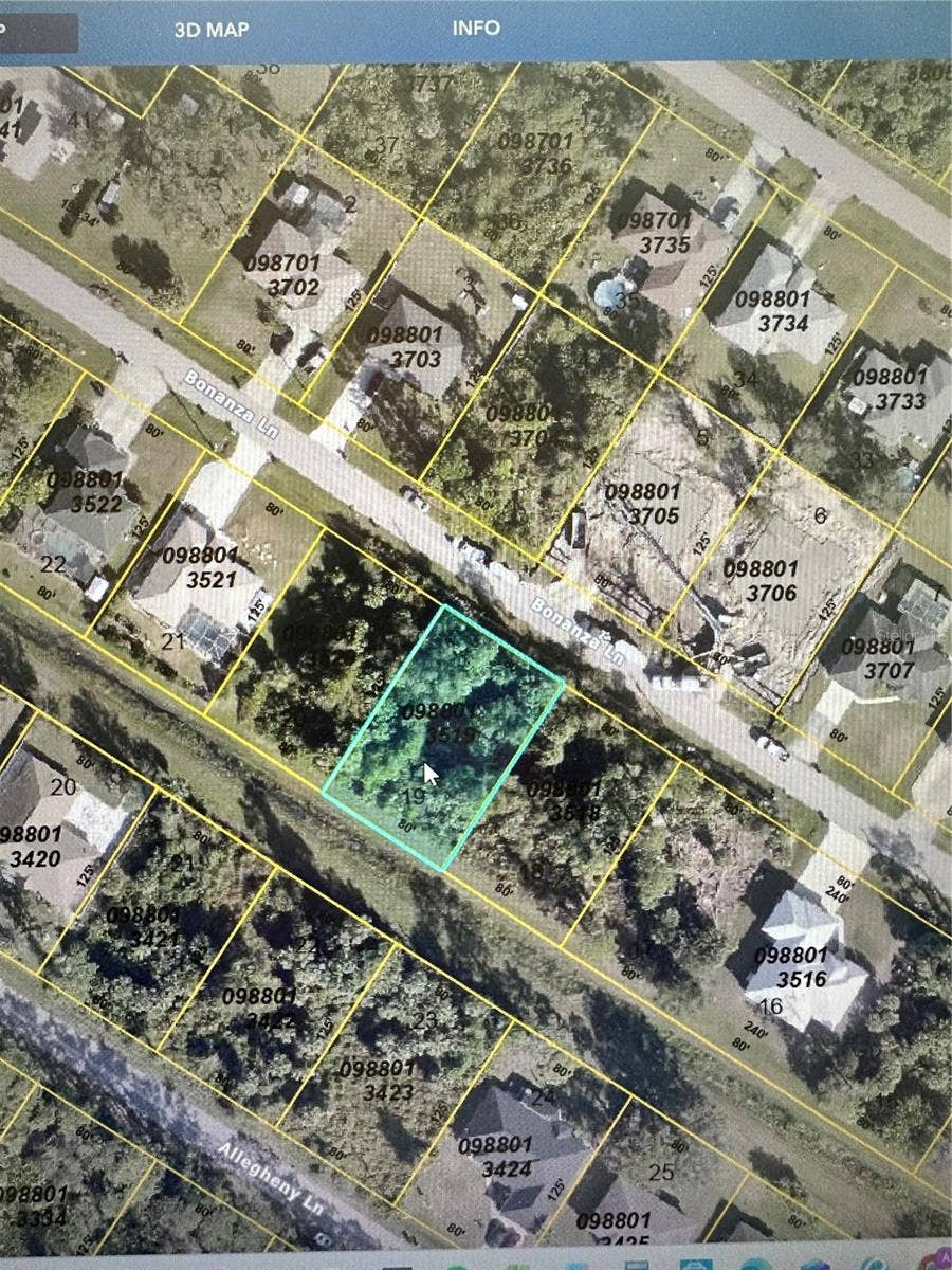 Property photo for BONANZA LANE, North Port, FL