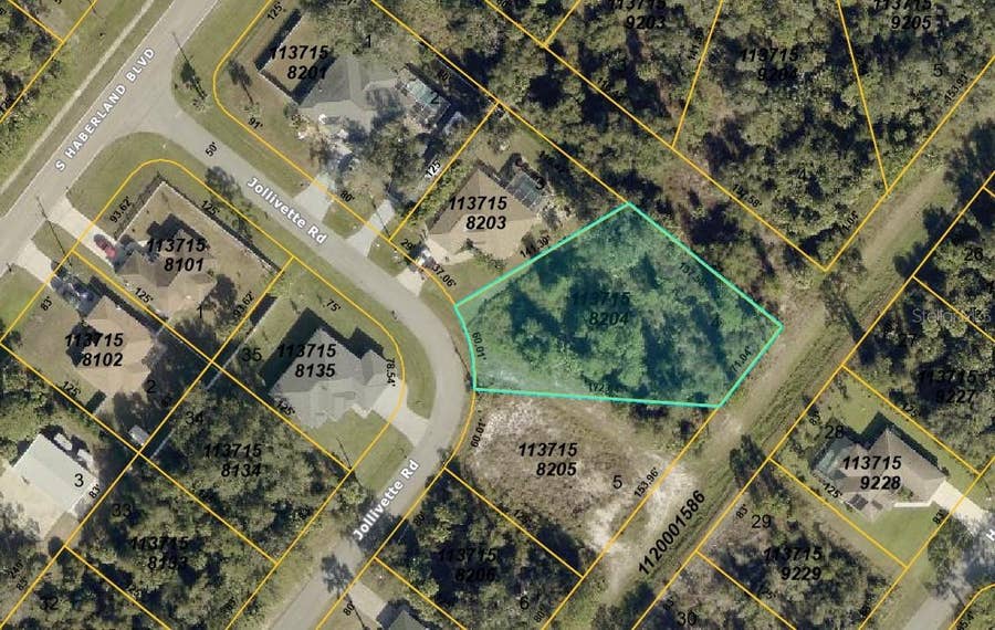 Property photo for JOLLIVETTE ROAD, North Port, FL