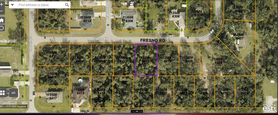 Property photo for Lot 11 FRESNO ROAD, North Port, FL