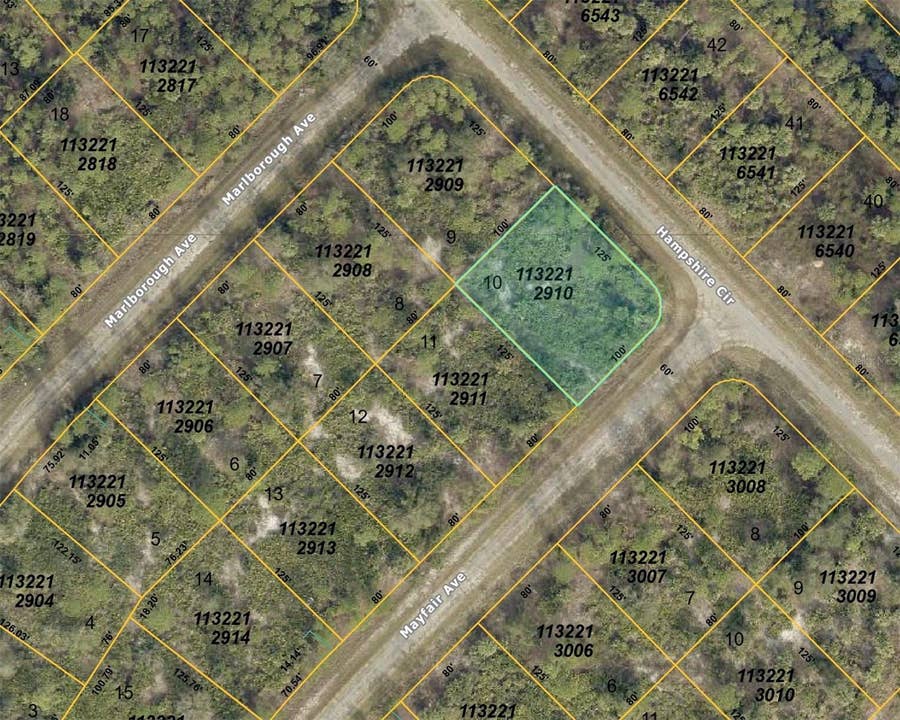 Property photo for Lot 10 MAYFAIR AVENUE, North Port, FL
