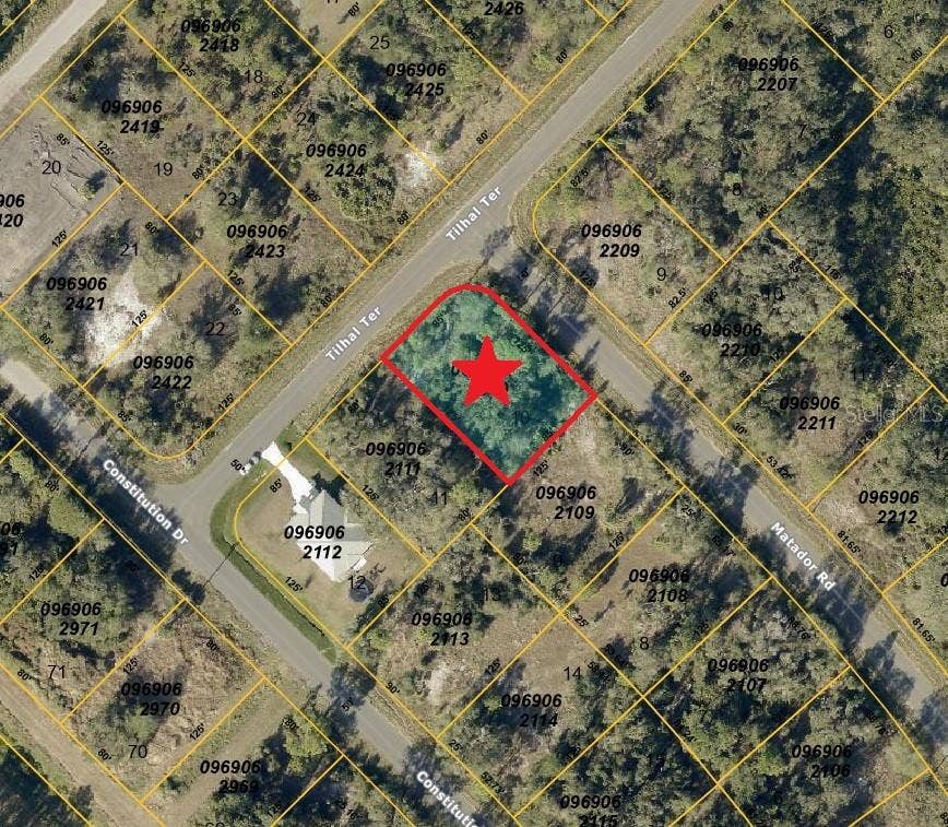 Property photo for Lot 10 TILHAL TERRACE, North Port, FL