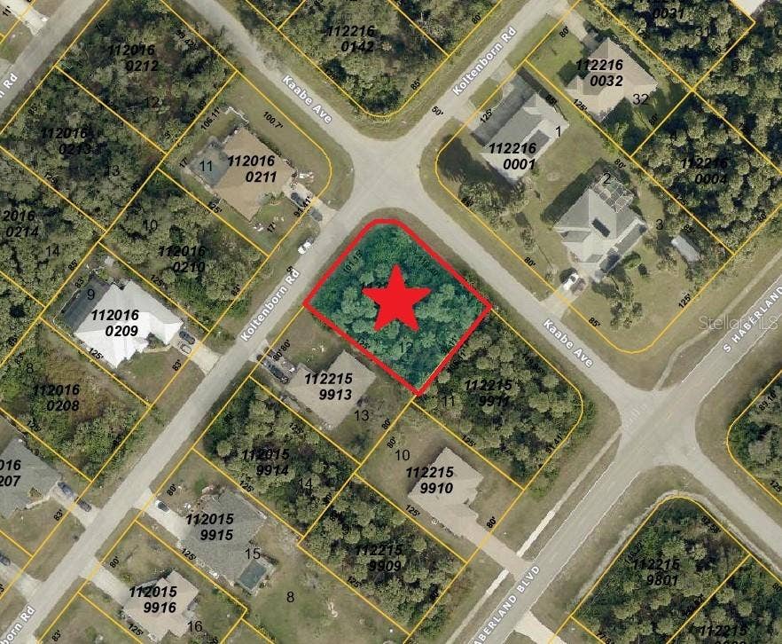 Property photo for Lot 12 KAABE AVENUE, North Port, FL
