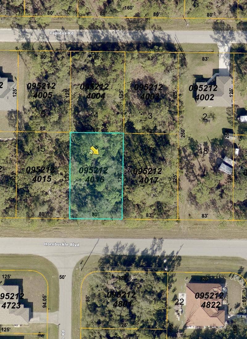 Property photo for Lot 17 HORNBUCKLE BOULEVARD, North Port, FL
