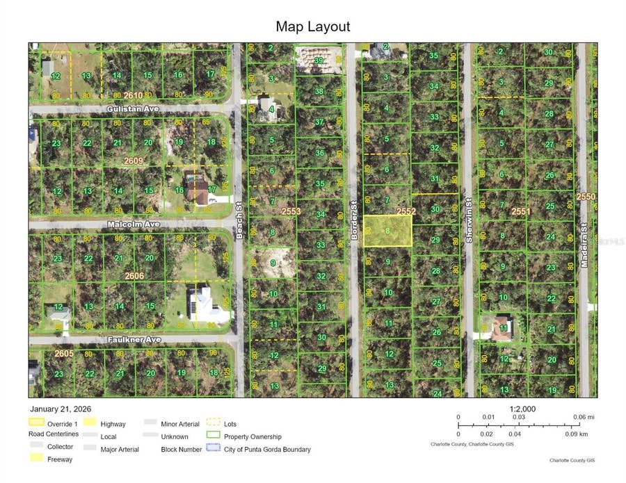 Property photo for 1064 BORDER STREET, Port Charlotte, FL