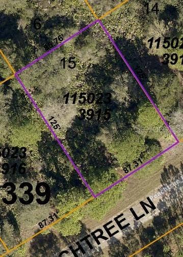 Property photo for LOT 15 PEACHTREE LANE, North Port, FL