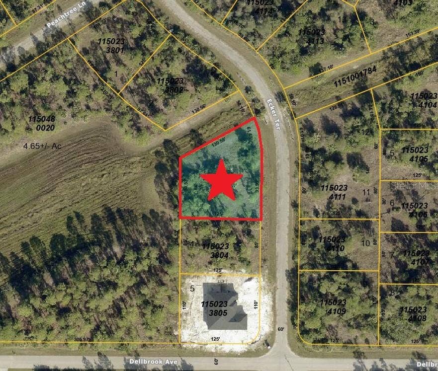 Property photo for Lot 3 ECKER TERRACE, North Port, FL