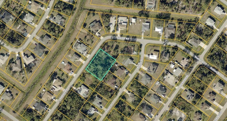 Property photo for SABLON LOTS 2 & 3 ROAD, North Port, FL