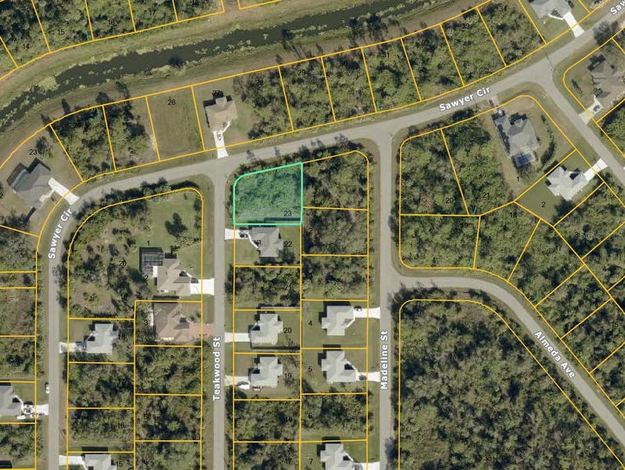 Property photo for Lot 23 SAWYER CIRCLE, North Port, FL