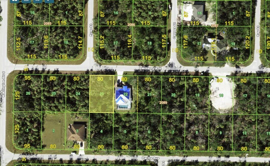 Property photo for 16435 MCLAURY AVENUE, Port Charlotte, FL