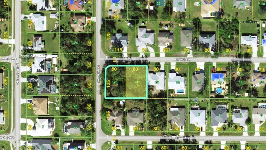 Property photo for 23039 & 23047 AUGUST LOTS 24 & 25 AVENUE, Port Charlotte, FL
