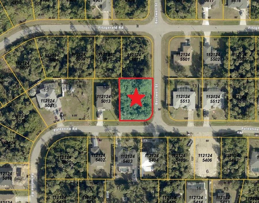 Property photo for Lot 12 BERTWELL STREET, North Port, FL