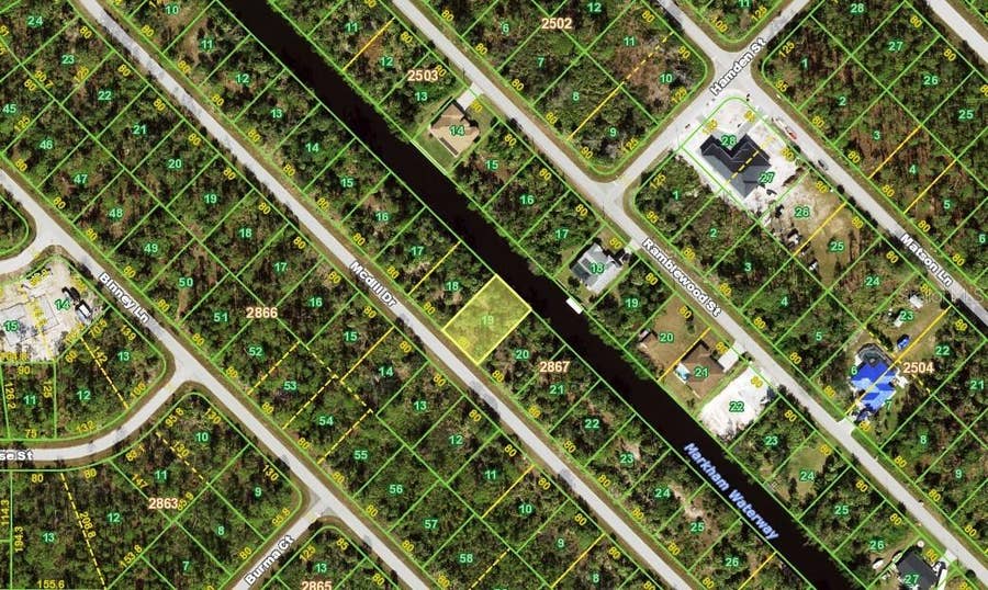 Property photo for 440 MCDILL DRIVE, Port Charlotte, FL