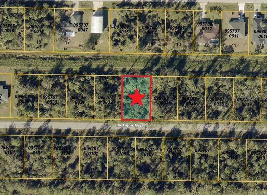Property photo for Lot 33 BARTIGON AVENUE, North Port, FL