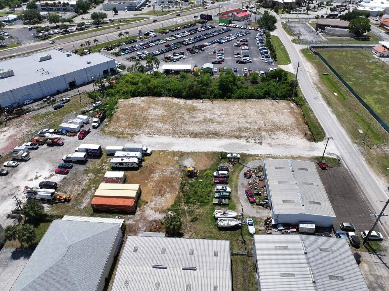 22417 HANCOCK AVENUE, Punta Gorda, FL 33980 Aerial Looking West