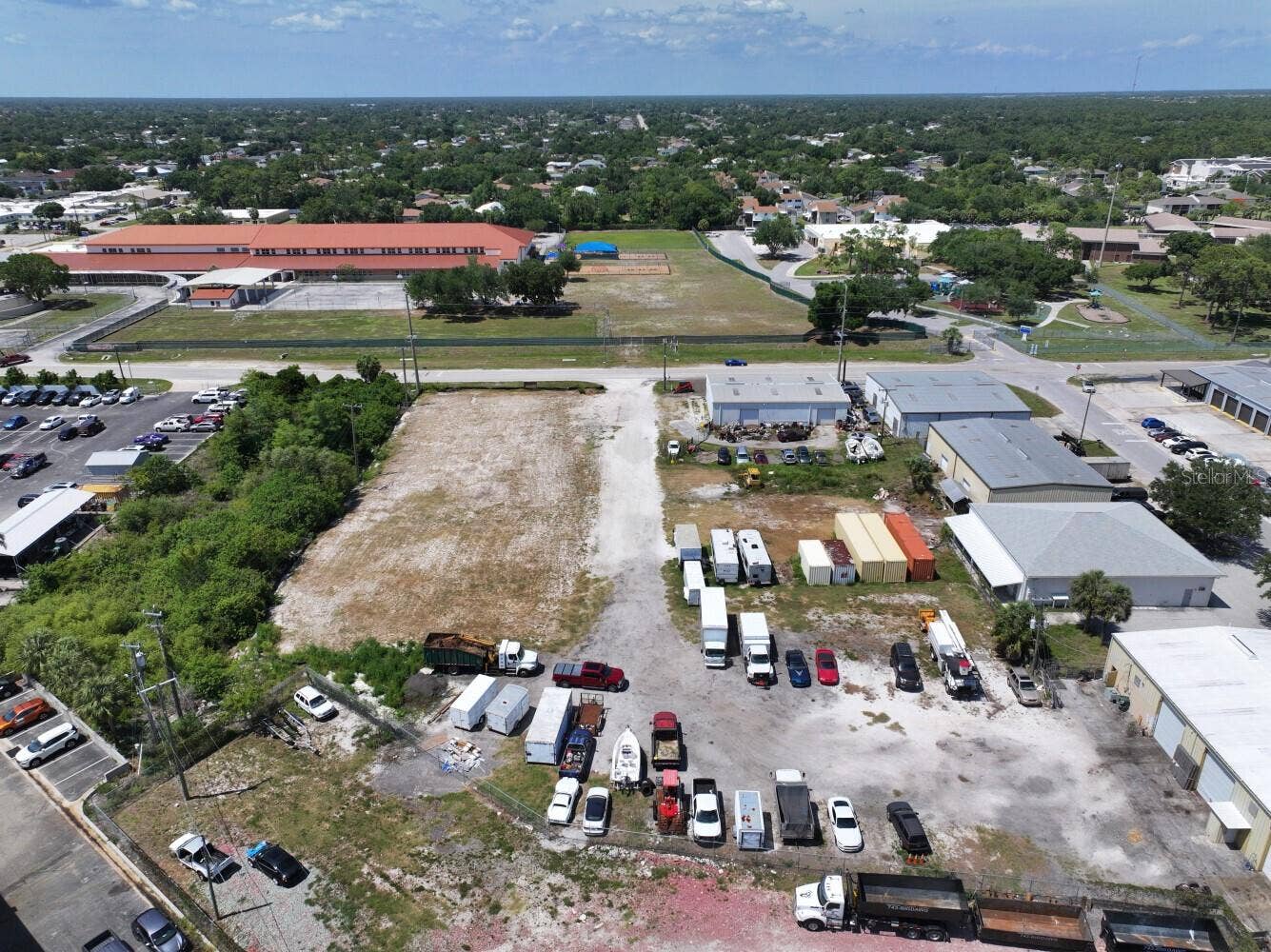 22417 HANCOCK AVENUE, Punta Gorda, FL 33980 Aerial Looking North