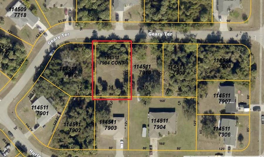 Property photo for Lot 11 GEARY TERRACE, North Port, FL