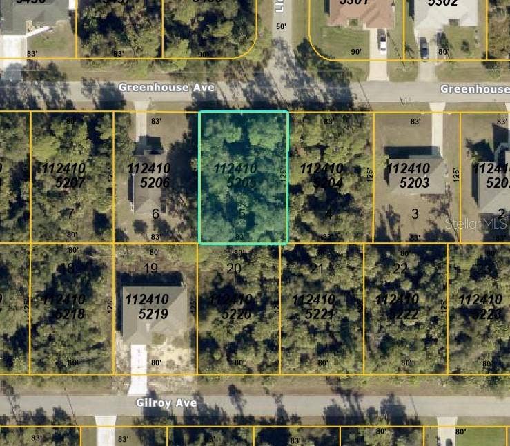 Property photo for Lot 5 GREENHOUSE AVENUE, North Port, FL