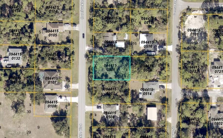 Property photo for HORNBUCKLE BOULEVARD, North Port, FL