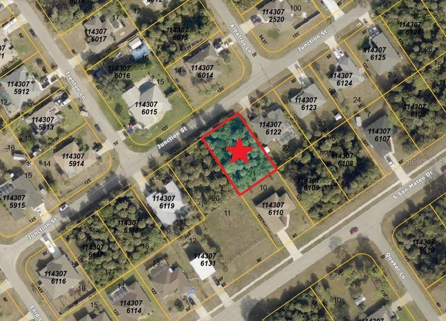 Property photo for Lot 21 JUNCTION STREET, North Port, FL