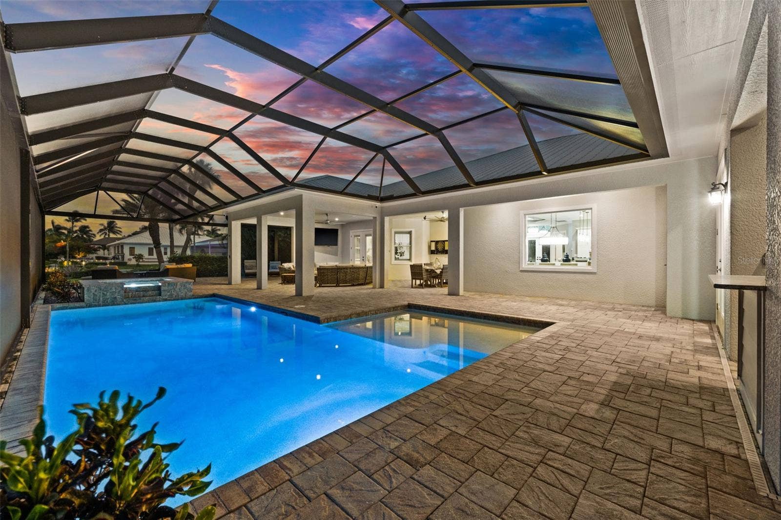 105 SW 52ND STREET, Cape Coral, FL 33914 This home has excellent evening entertainment areas