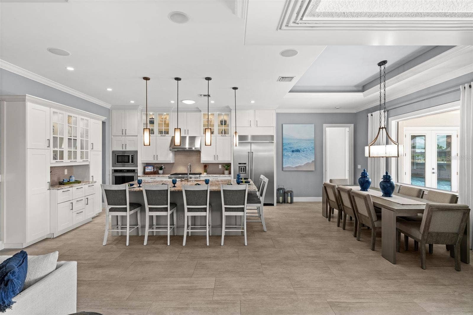 105 SW 52ND STREET, Cape Coral, FL 33914 View of the kitchen and dining room