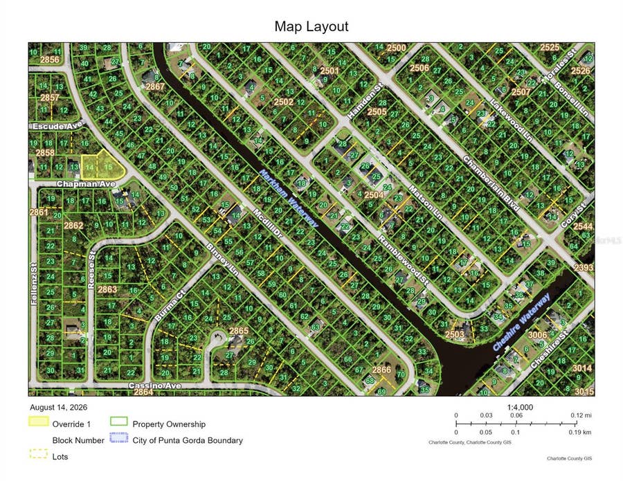 Property photo for 12134 CHAPMAN AVE, Port Charlotte, FL