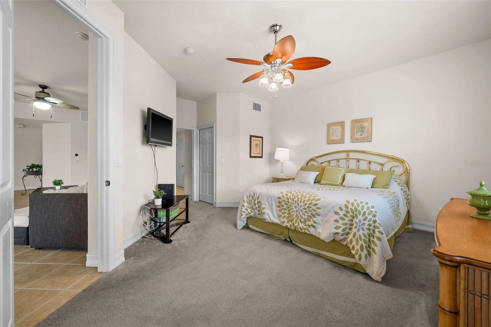 5626 CAPE HARBOUR DRIVE, #102, Cape Coral, FL 33914 Master Bedroom with Walk in Closet