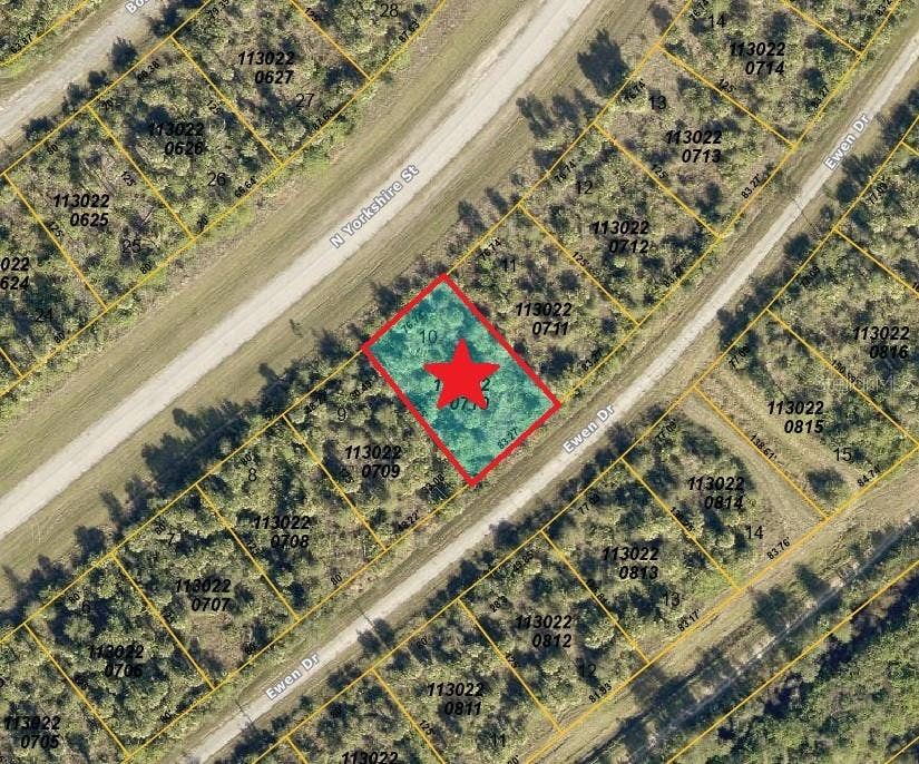 Property photo for Lot 10 EWEN DRIVE, North Port, FL
