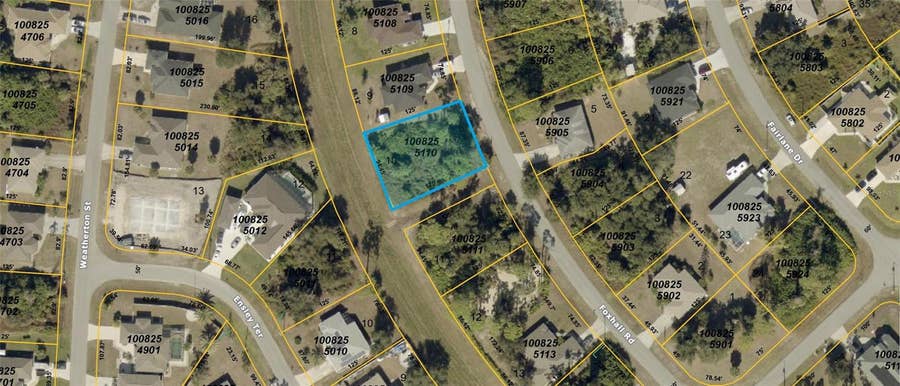 Property photo for LOT 10, FOXHALL ROAD, North Port, FL