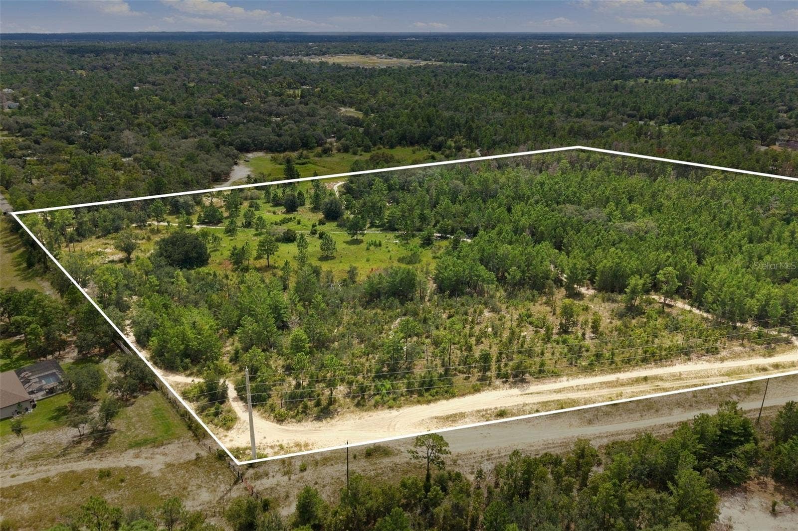 Aerial View looking South East