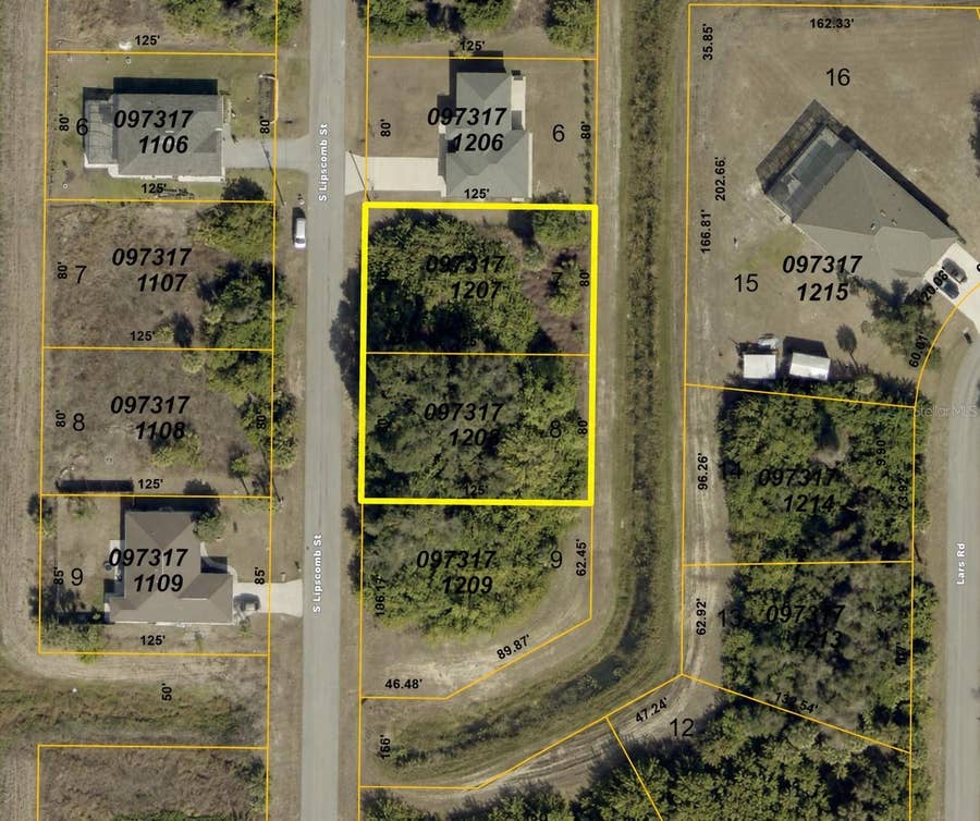 Property photo for LOTS 7 & 8 S LIPSCOMB STREET, North Port, FL