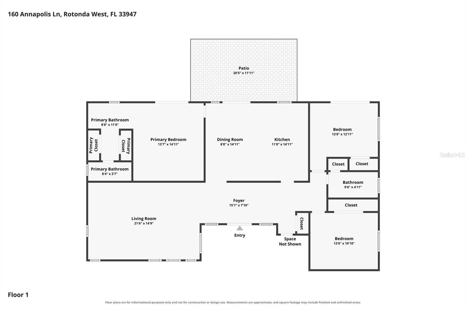 160 ANNAPOLIS LANE, Rotonda West, FL 33947 160 ANNAPOLIS LANE, Rotonda West, FL 33947