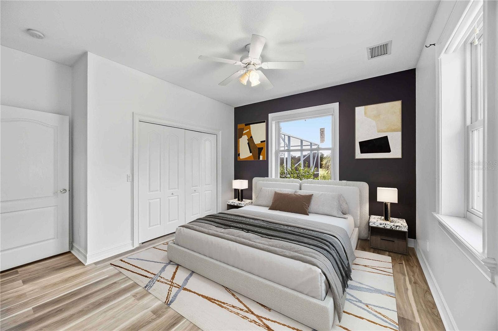 8543 SW AVIARY ROAD, Arcadia, FL 34269 Virtually staged bedroom furniture