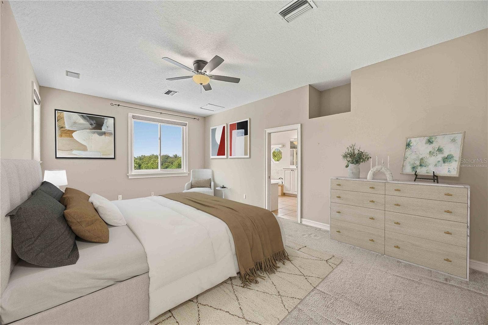 8543 SW AVIARY ROAD, Arcadia, FL 34269 Virtually staged bedroom furniture