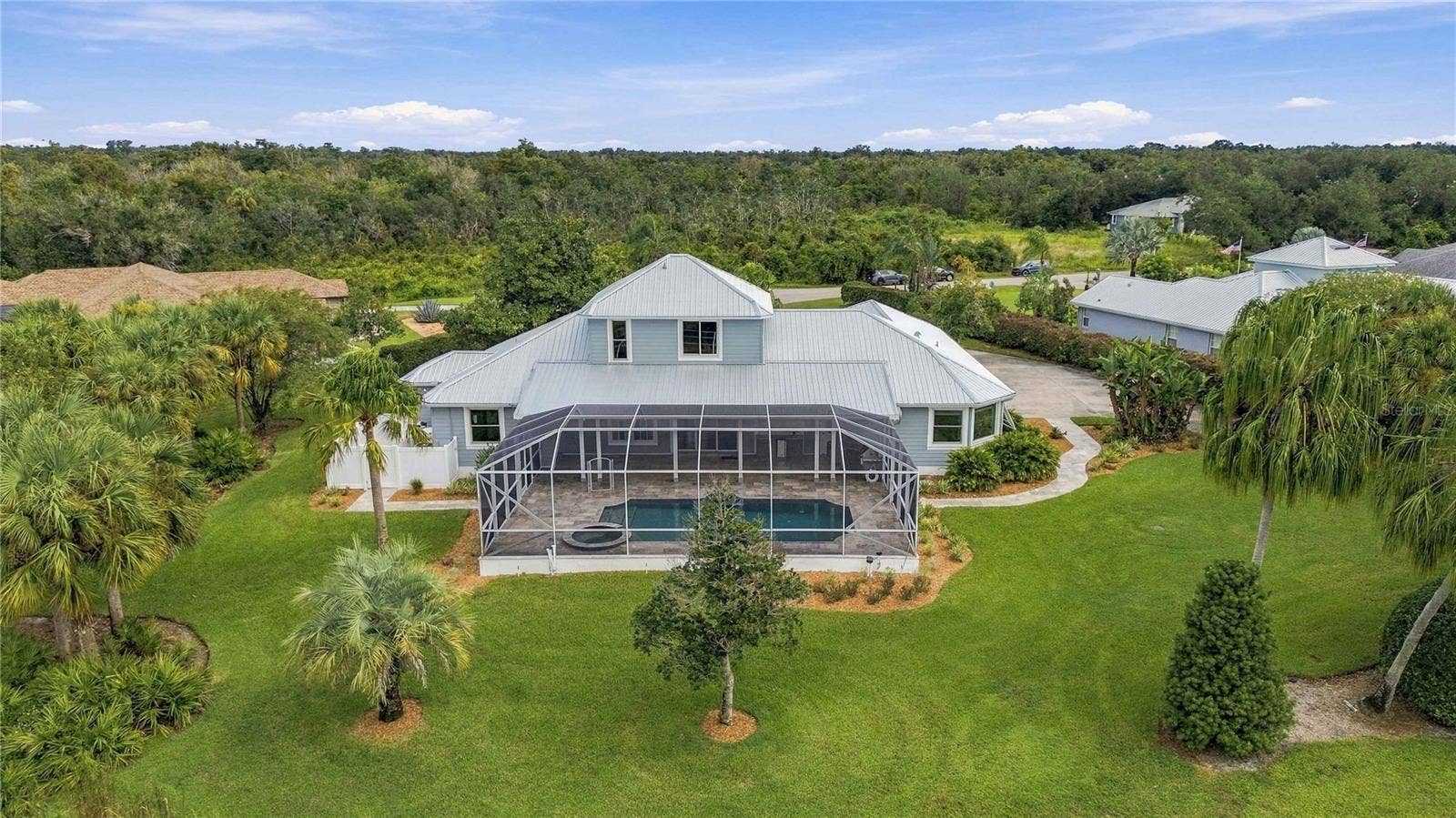 8543 SW AVIARY ROAD, Arcadia, FL 34269 Back of the home