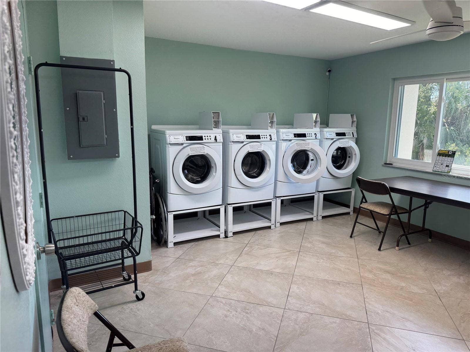 21260 BRINSON AVENUE, #206, Port Charlotte, FL 33952 Washer & Dryer Room