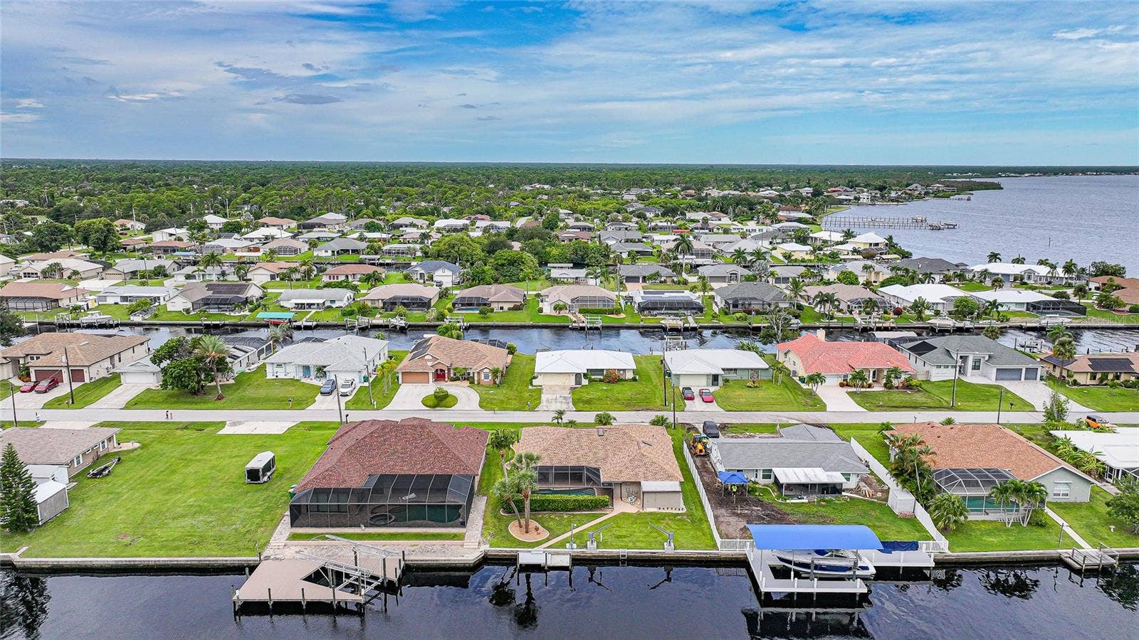 5242 FORBES TERRACE, Port Charlotte, FL 33981 Aerial view