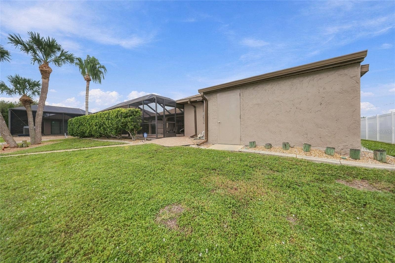 5242 FORBES TERRACE, Port Charlotte, FL 33981 Back of Home/Shed