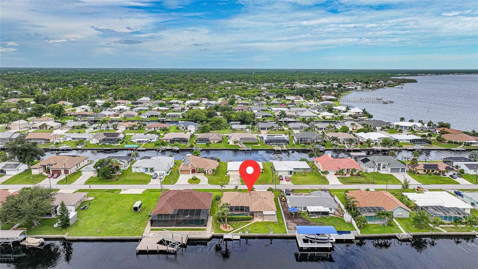 5242 FORBES TERRACE, Port Charlotte, FL 33981 Aerial view