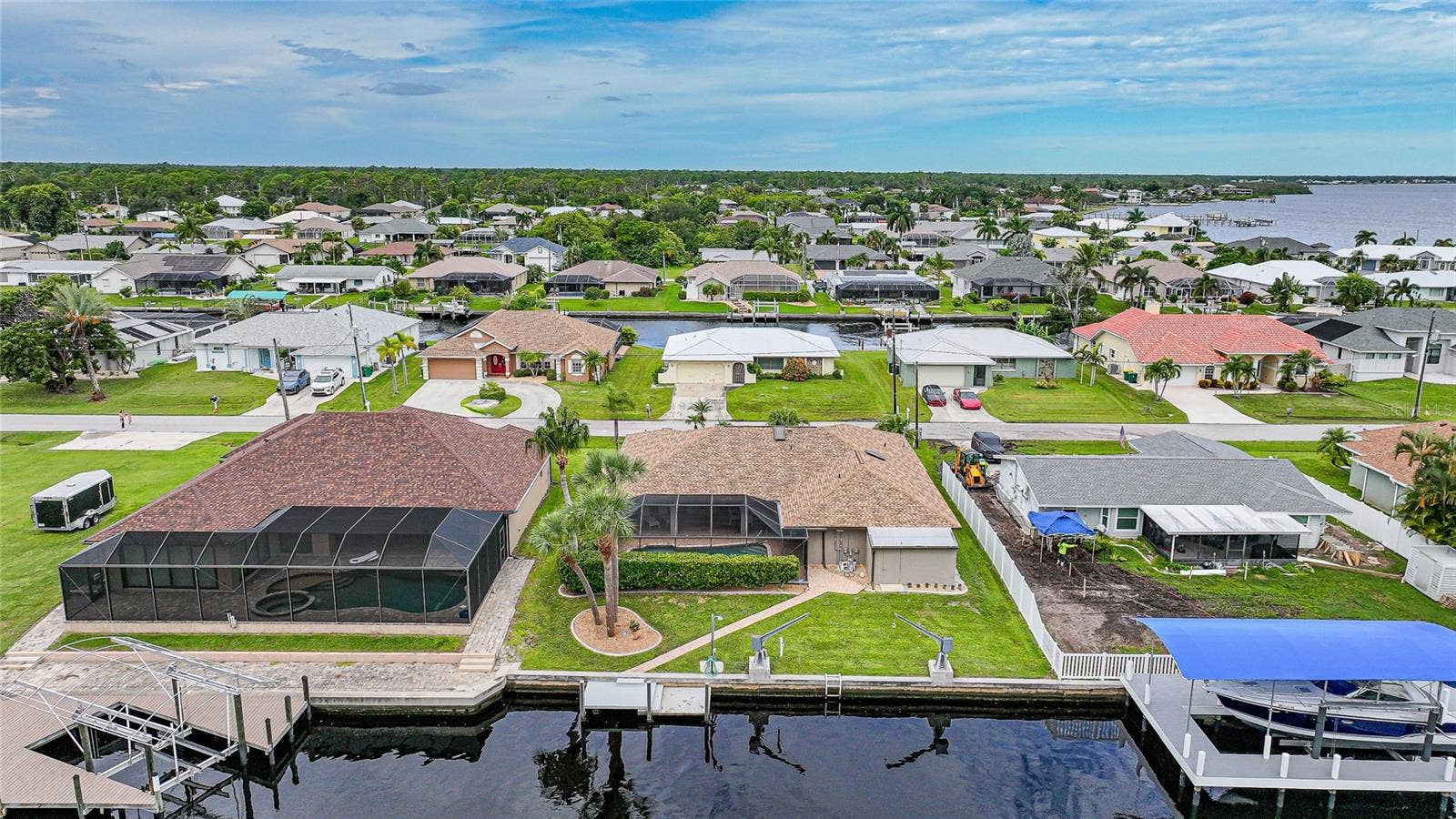 5242 FORBES TERRACE, Port Charlotte, FL 33981 Aerial view