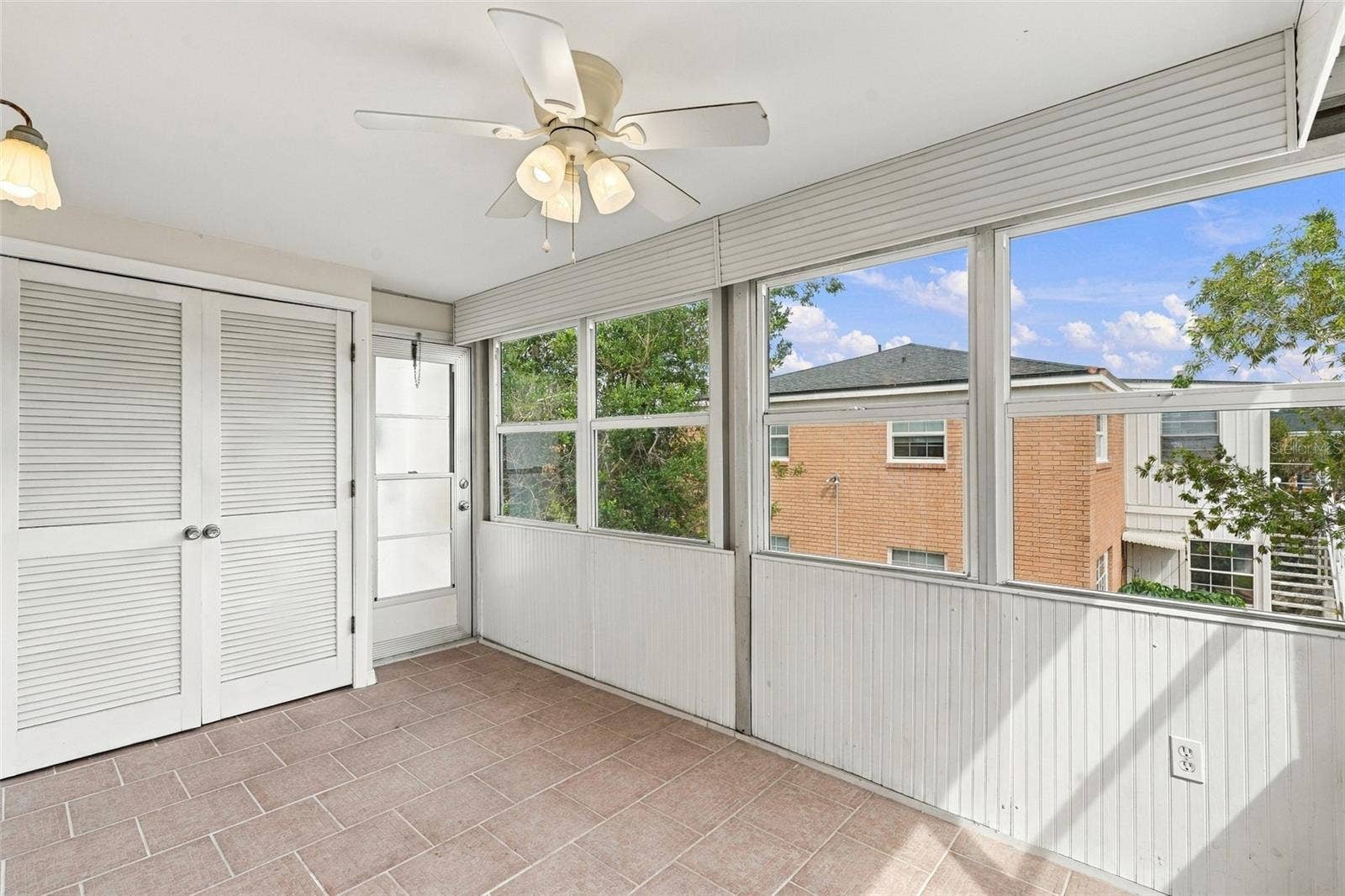 4158 TAMIAMI TRAIL, #P4, Port Charlotte, FL 33952 Back Lanai Facing East