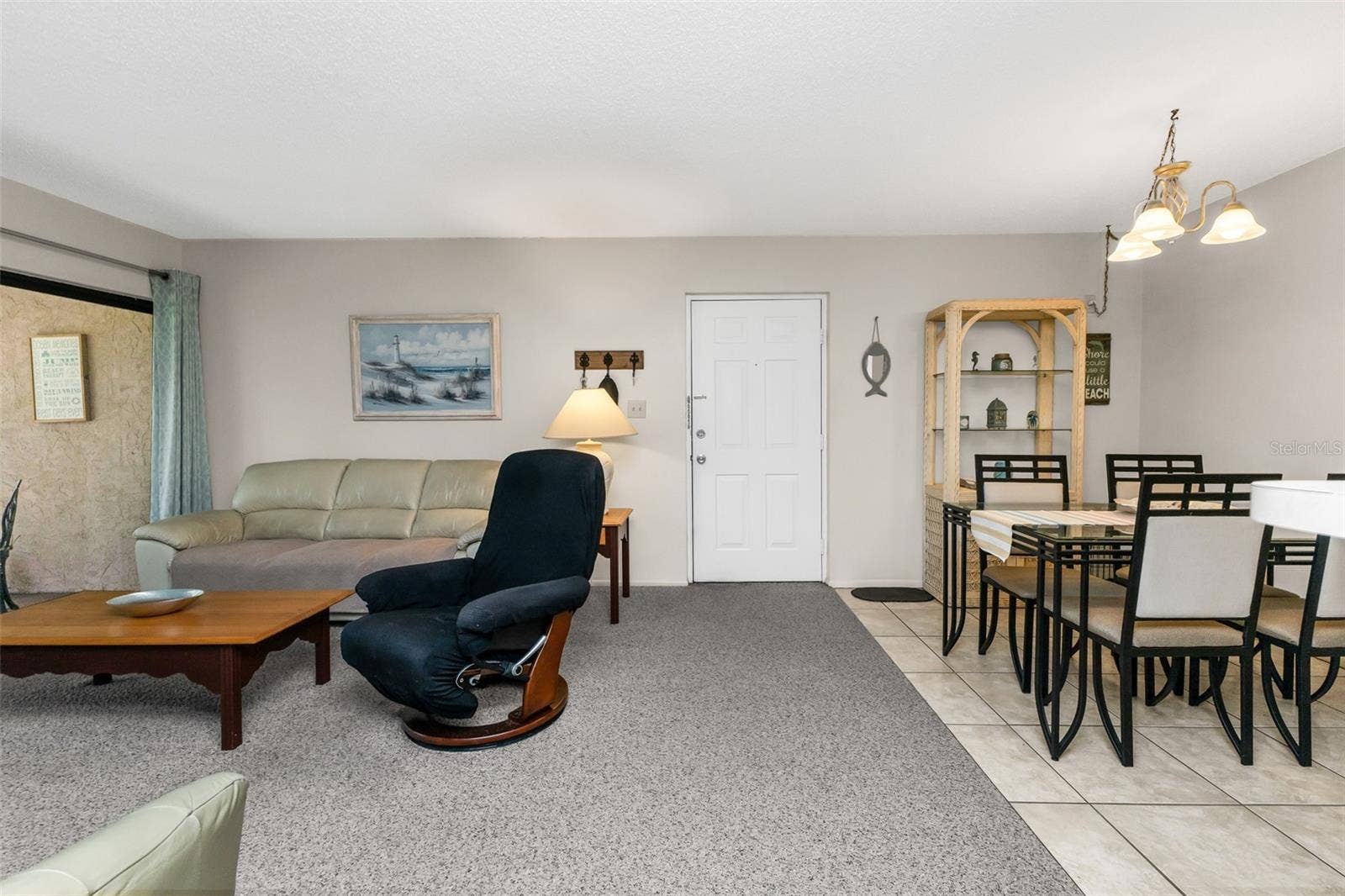 19505 QUESADA AVENUE, #H208, Port Charlotte, FL 33948 Living room/dining room combo