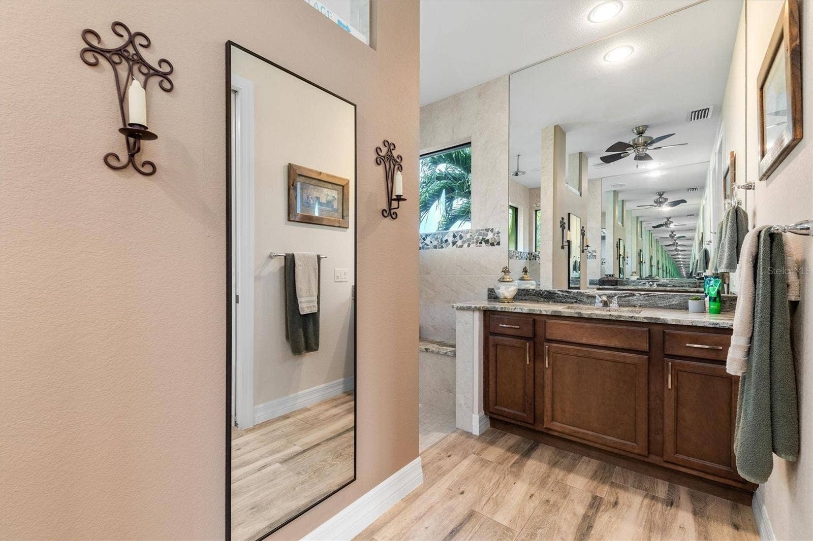 Dual Vanities in Primary Bathroom