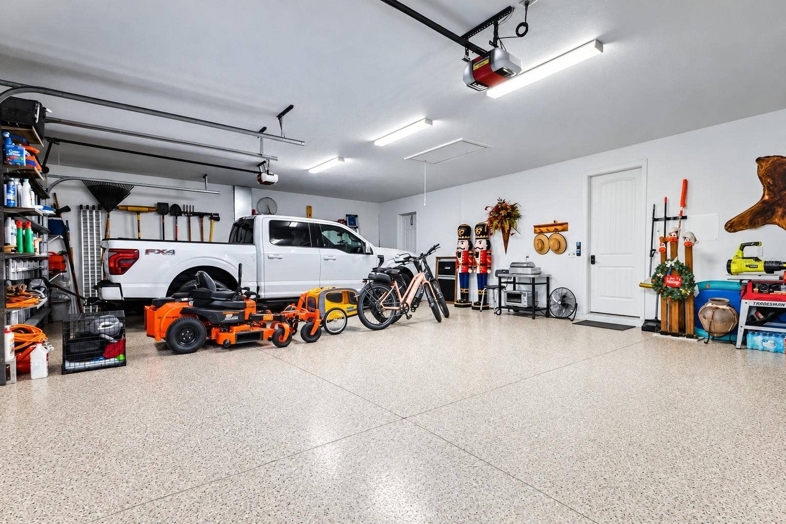 Lots of Room in Garage for all Your Toys