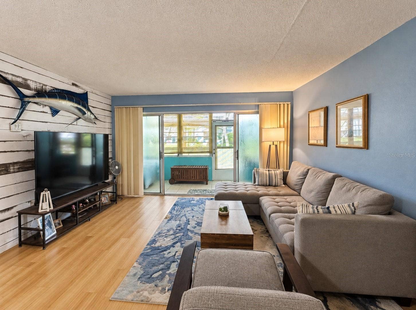 2437 HARBOR BOULEVARD, #110, Port Charlotte, FL 33952 Living room