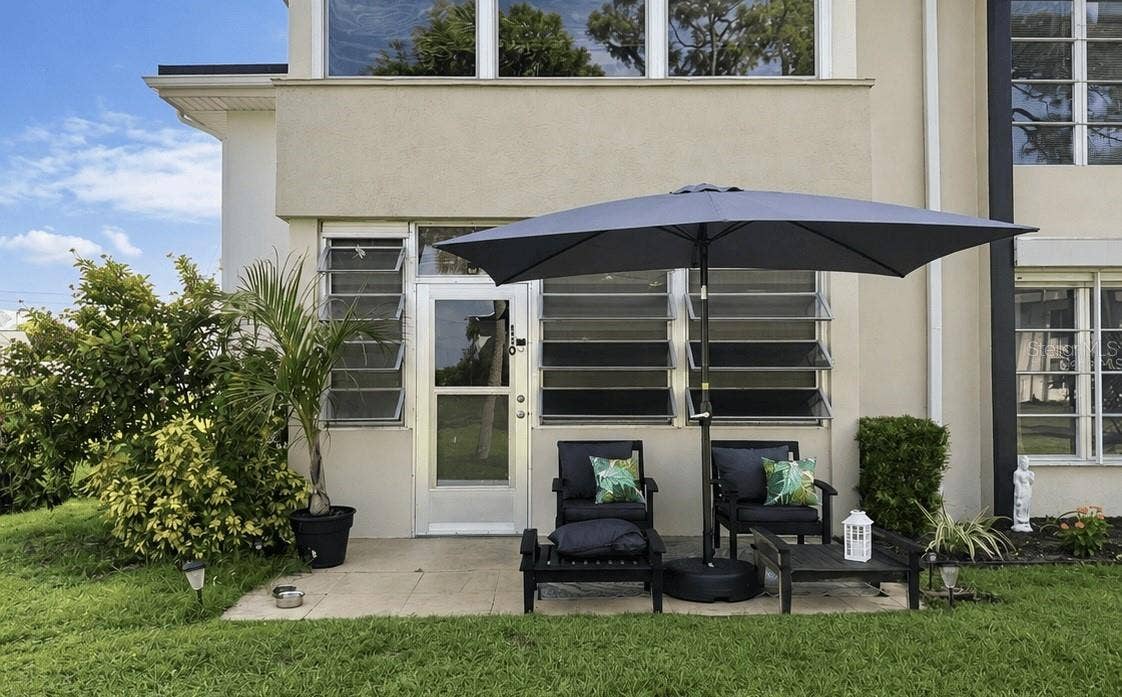 2437 HARBOR BOULEVARD, #110, Port Charlotte, FL 33952 Back side of 2437 Harbor Blvd #110