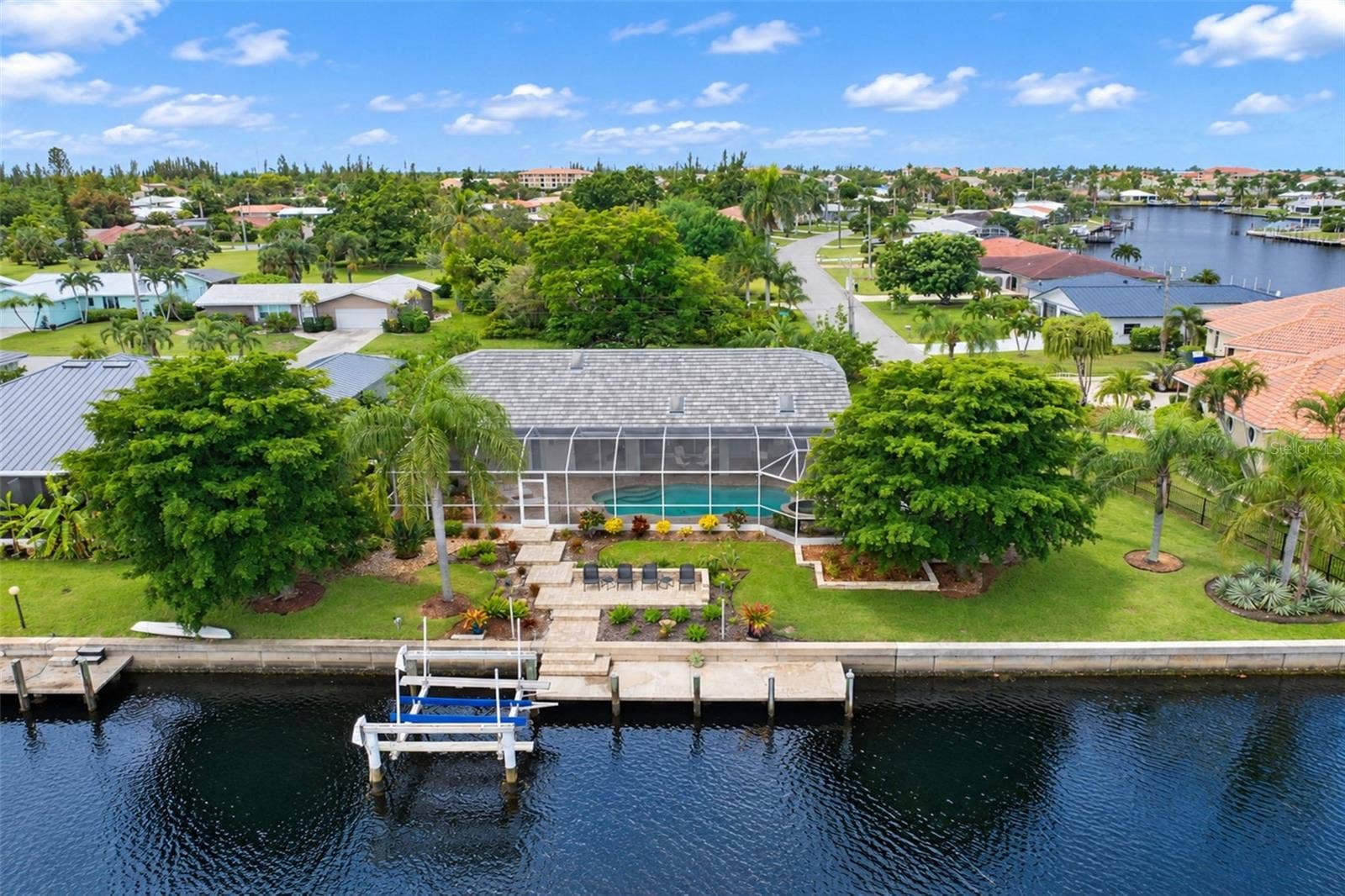 1018 CONECTA DRIVE, Punta Gorda, FL 33950 Rear Elevation