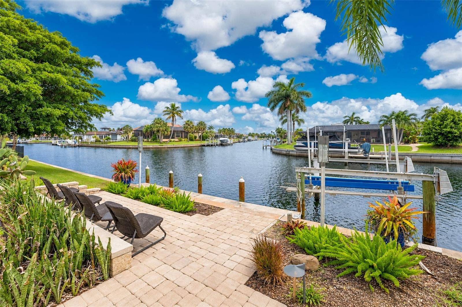 1018 CONECTA DRIVE, Punta Gorda, FL 33950 Patio, Dock